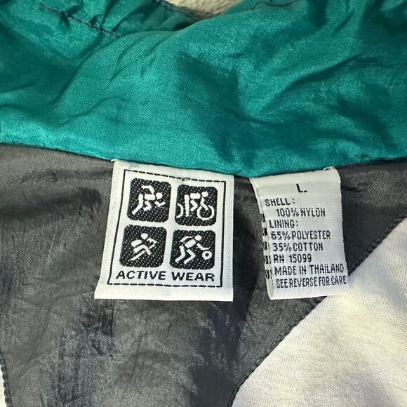 Vintage 90s Style Nylon Zip Jogger - Picture 9 of 12